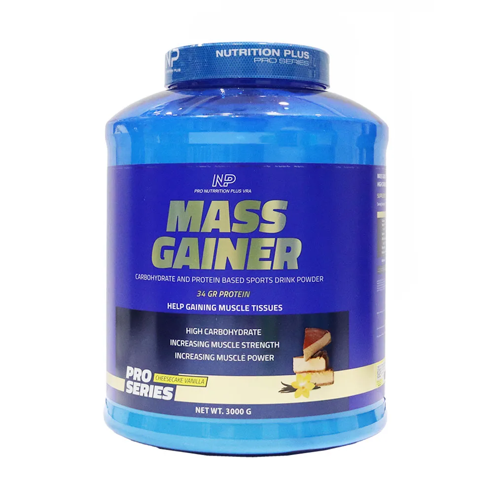 Nutrition-Plus-Mass-Gainer-Powder-2 پودر مس گینر نوتریشن پلاس - 3000 گرم - Image 1
