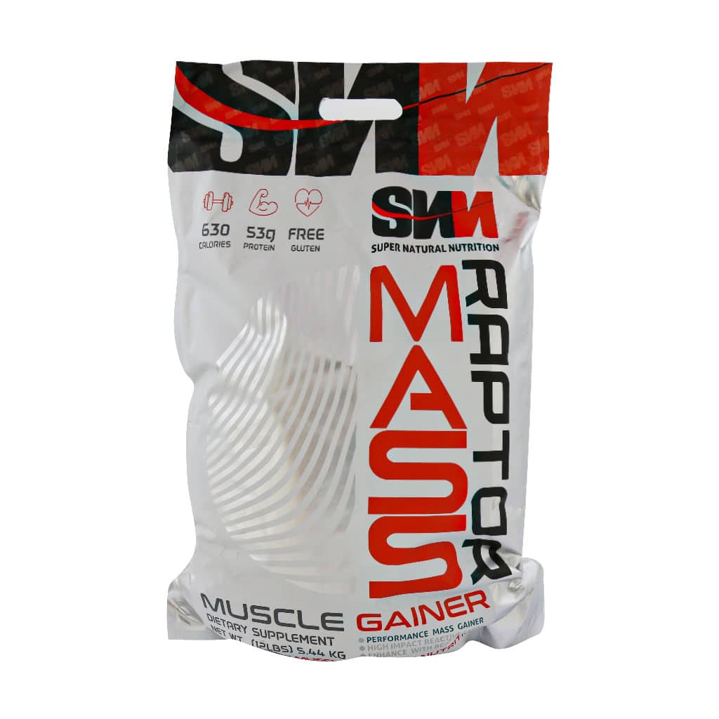 SNN-Mass-Gainer-Raptor-Powder-5440 پودر مس گینر رپتور اس ان ان - 5440 گرم - Image 1